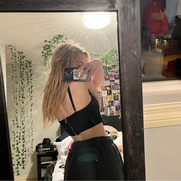 Garage Silk Corset Top - Picture 4 of 4